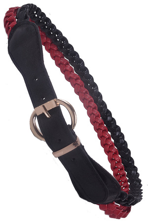 braided belt bk 725